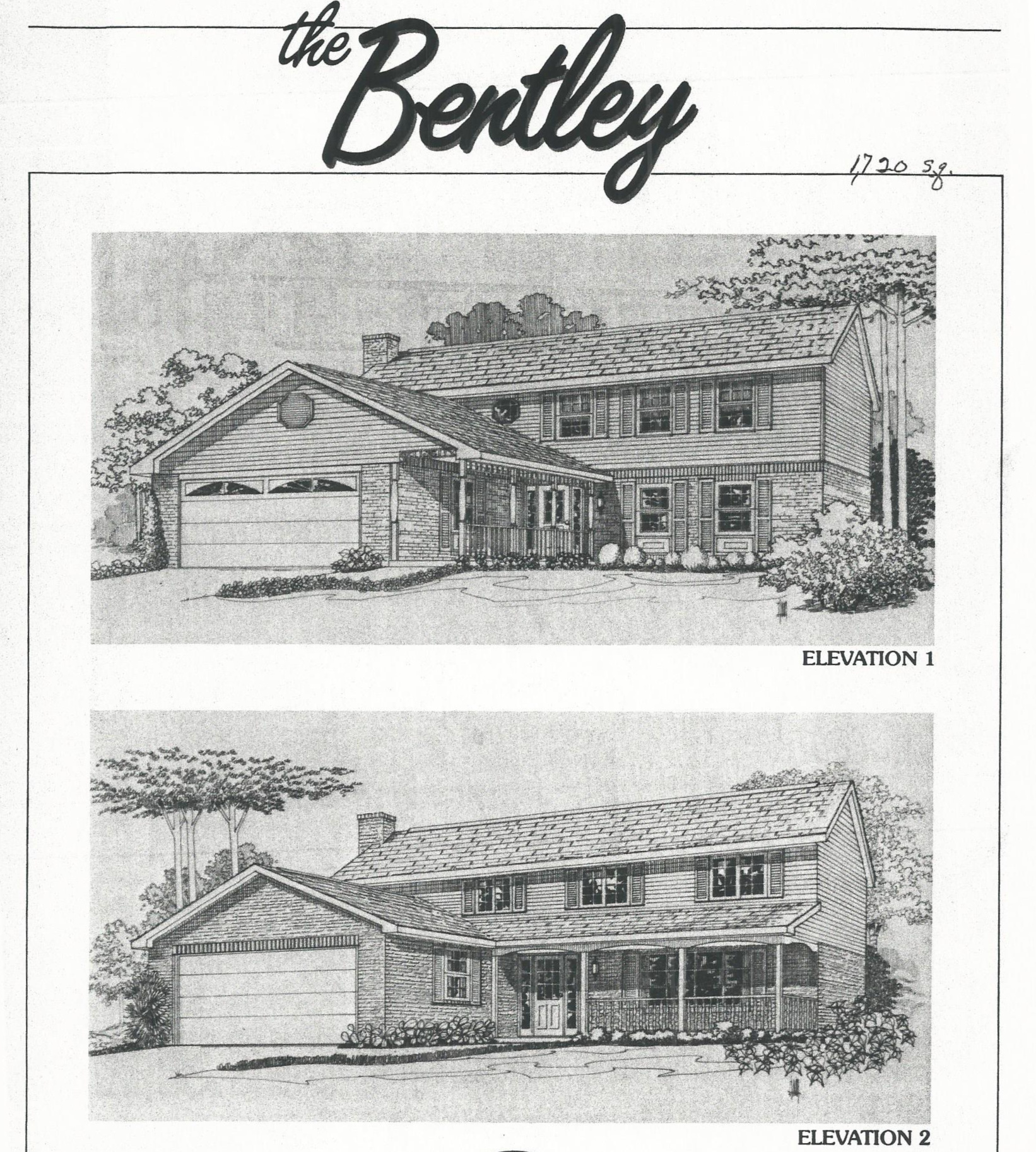Huber Home models: The Bentley