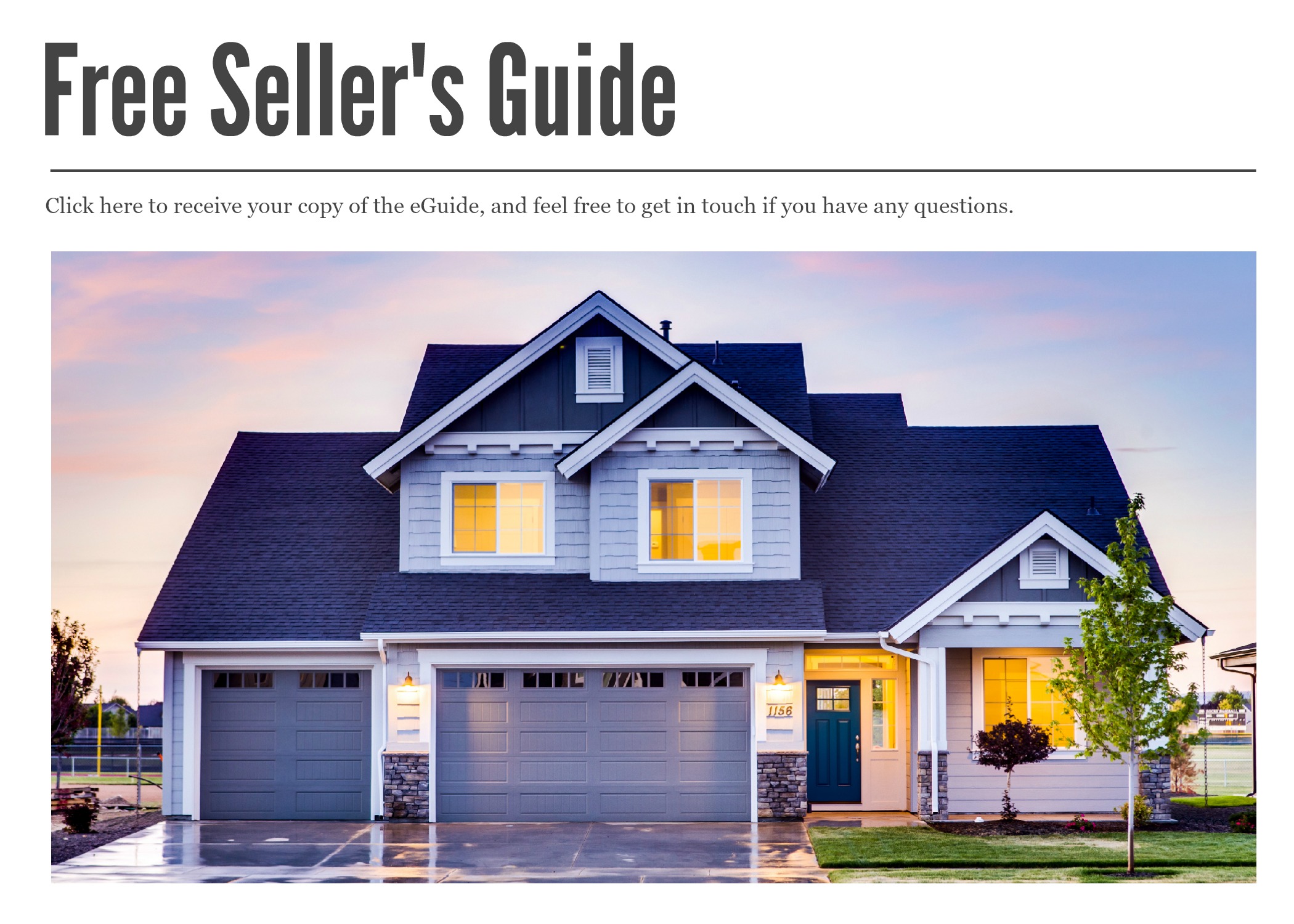 Thinking About Selling Your Home?