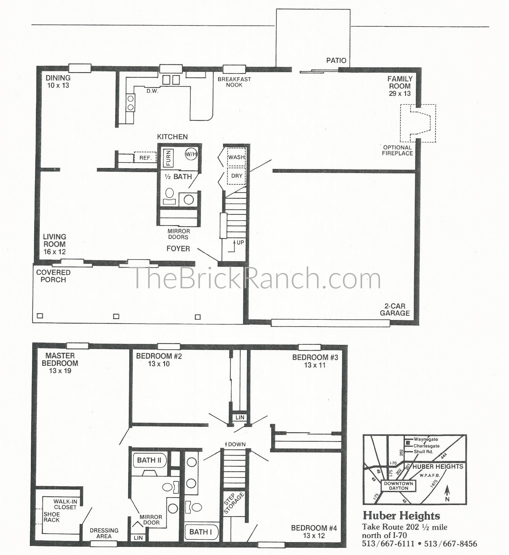 Huber Home models The Berkshire floor plan