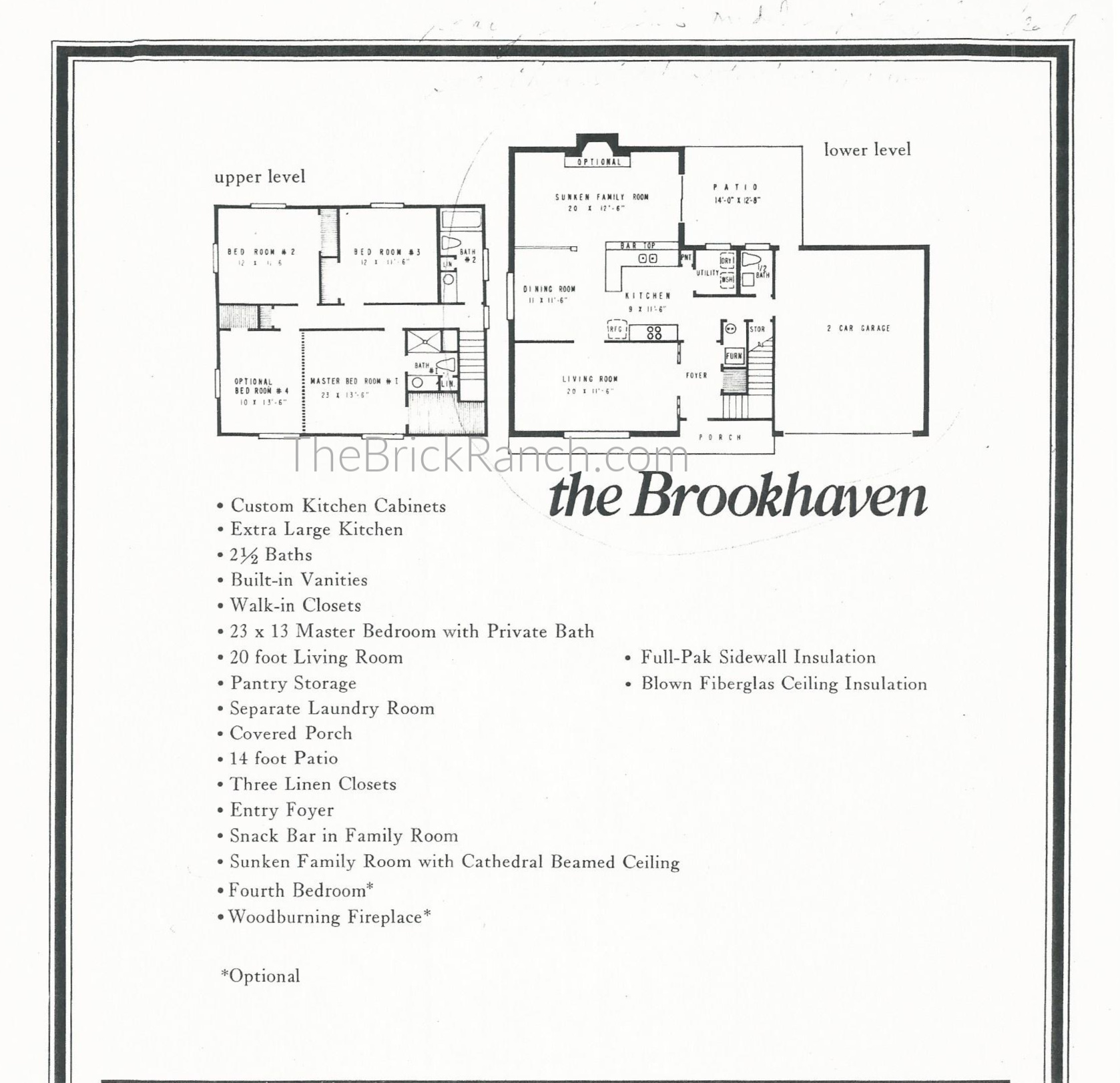 Huber Home Models: The Brookhaven