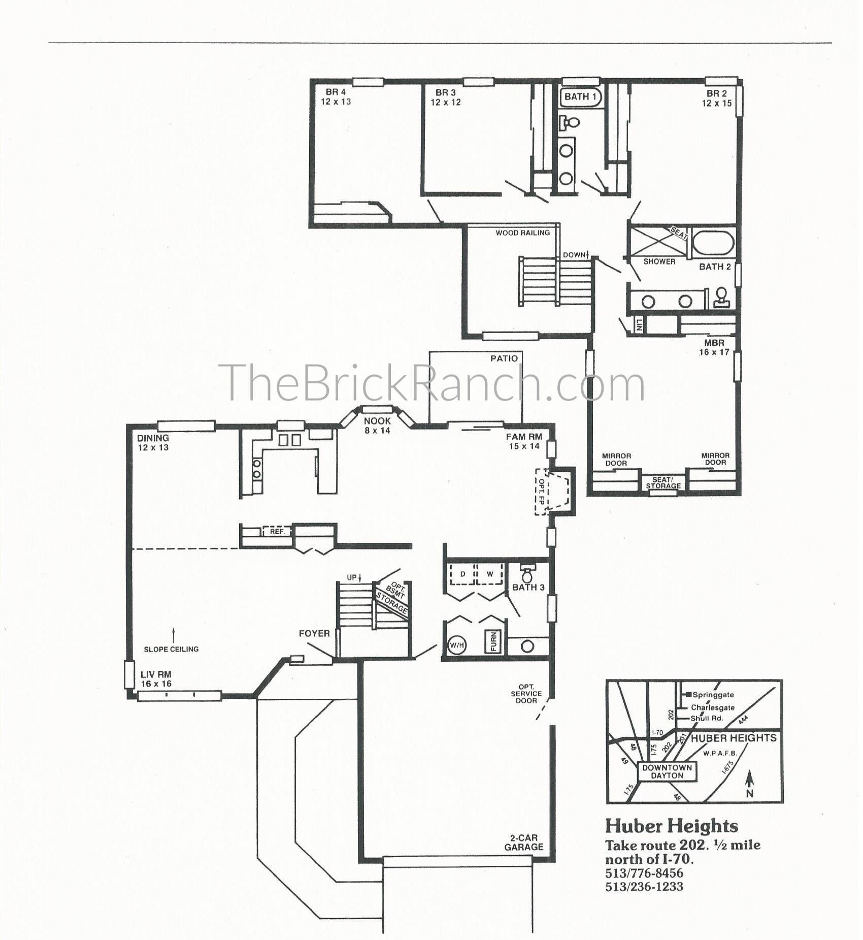 Huber Home Floor Plans: The Deerfield