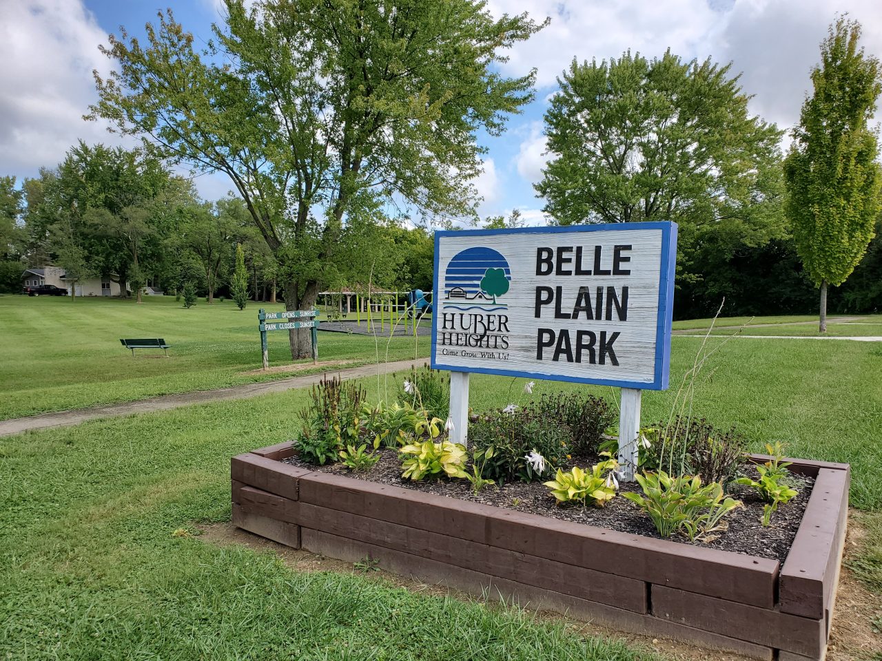 Huber Heights City Parks Belle Plain Park The Brick Ranch