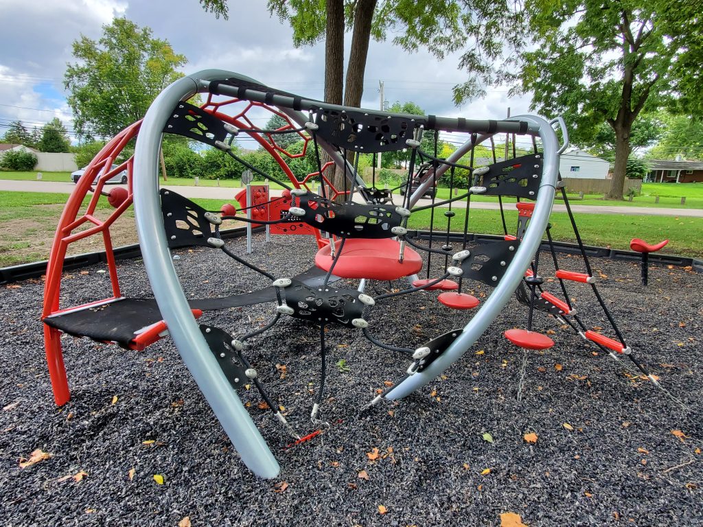Huber Heights Community Park play equipment